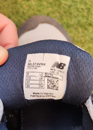 Zapatillas New Balance 574 Azul/Rojo 37