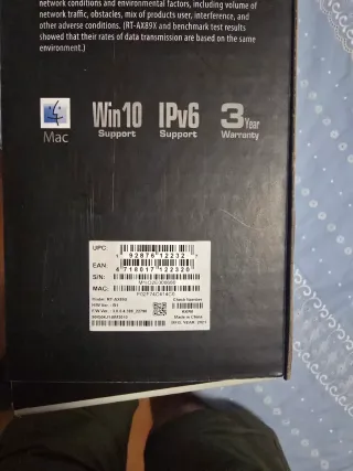 Router Asus RT-AX89X WiFi 6 AX6000