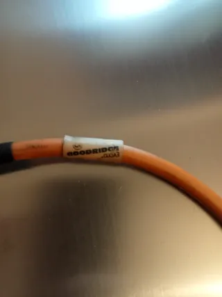 Quad KTM latiguillo trasero metálico