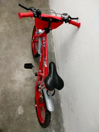 Bici infantil roja FM Formula Max