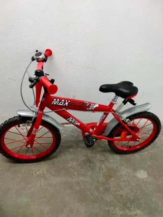 Bici infantil roja FM Formula Max