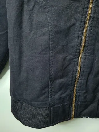 Chaqueta Bomber Negra XXL Nueva