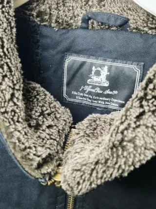 Chaqueta Bomber Negra XXL Nueva