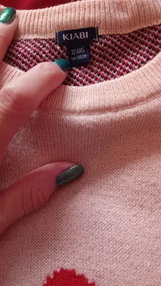 Jersey niña pingüinos Kiabi