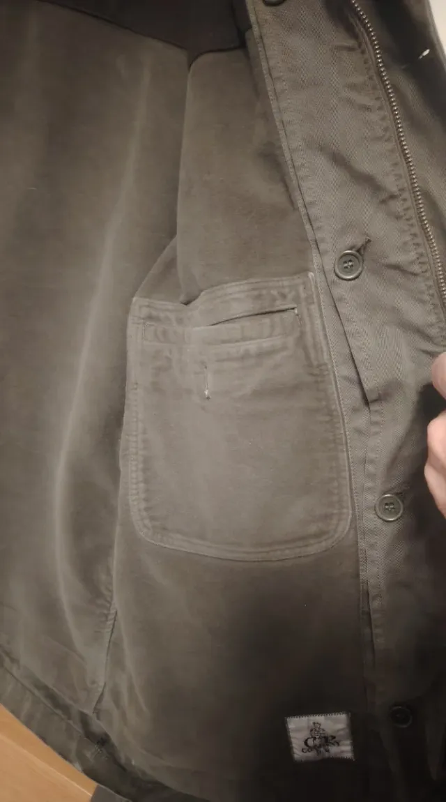 Chaqueta CP Company para hombre lavada en piedra