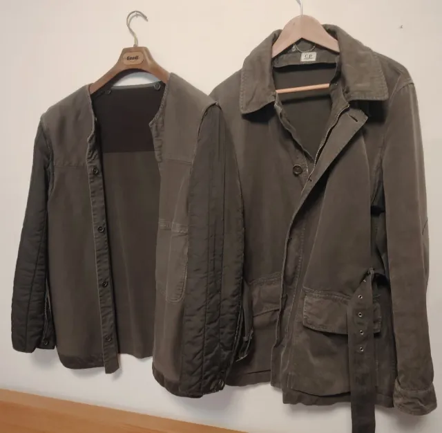 Chaqueta CP Company para hombre lavada en piedra