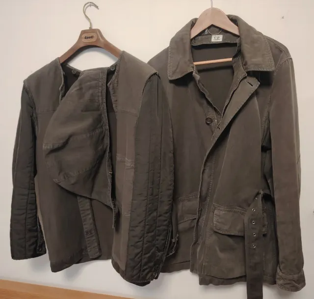 Chaqueta CP Company para hombre lavada en piedra