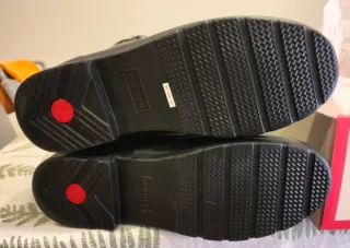 Botas de agua Hunter Refined mujer negras 38