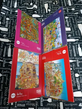 Puzzles marca Heye 1500 piezas