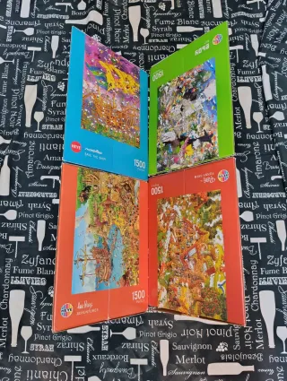 Puzzles marca Heye 1500 piezas