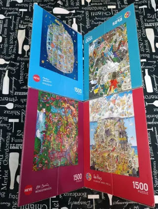 Puzzles marca Heye 1500 piezas