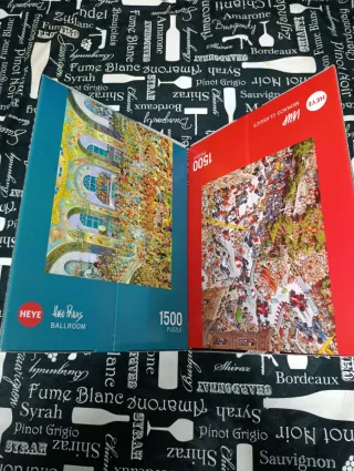 Puzzles marca Heye 1500 piezas