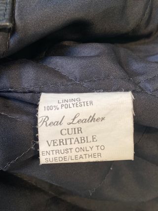 Chaqueta cuero estilo 80s Talla S