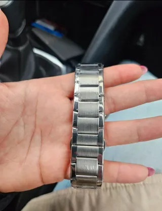 Reloj Emporio Armani AR1819 Plata/Blanco