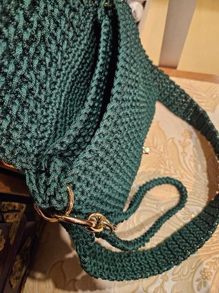 Borsa uncinetto fatta a mano