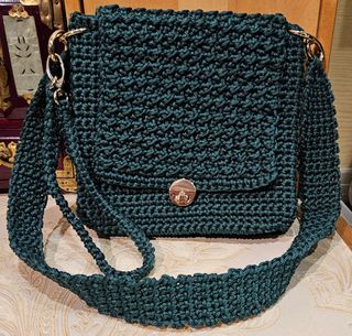 Borsa uncinetto fatta a mano