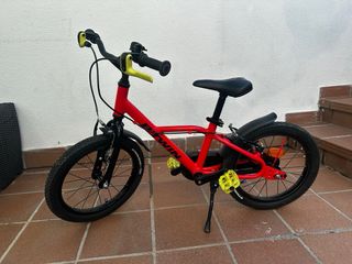 Bicicleta Infantil Roja Btwin