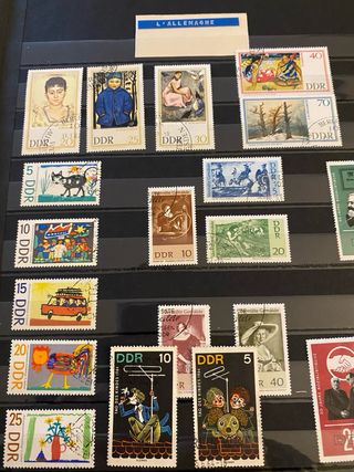 Lote Sellos Postales