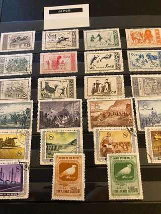 Lote Sellos Postales