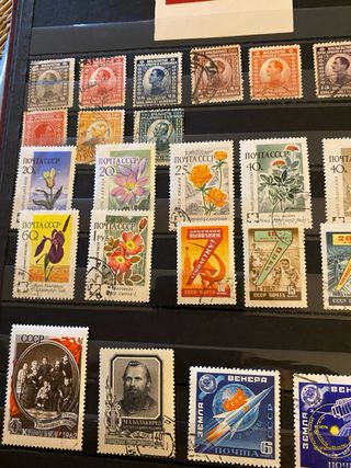 Lote Sellos Postales