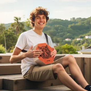 Cajon Box Drum Unico Corde per Chitarra Interne