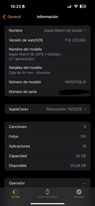 Apple Watch SE 2da Gen Wifi + Celular