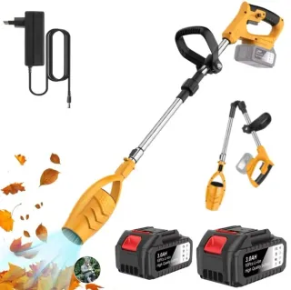 Soplador Hojas Inalámbrico Recargable (2 Baterías)