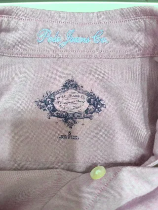 Camisa rosa marca Polo Jeans Co.