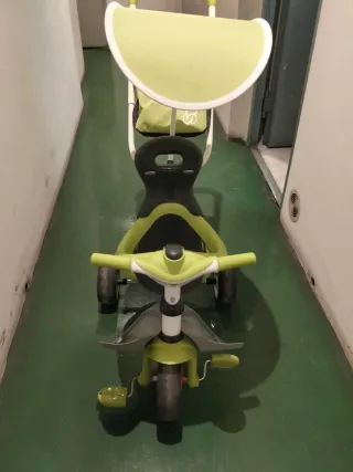 Triciclo Smoby Evolutivo con Parasol