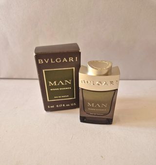 Miniatura Perfume Bvlgari Man Wood Essence