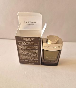 Miniatura Perfume Bvlgari Man Wood Essence
