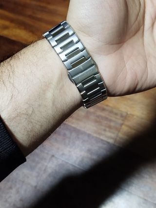 Reloj Poedagar Diver 44mm Acero Inoxidable Negro