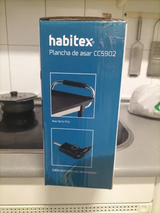 Plancha de asar eléctrica HABITEX CC5902
