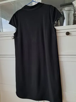 Vestido negro Massimo Dutti