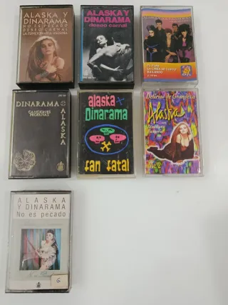 7 Alaska y Dinarama Cintas Cassettes ELIGE