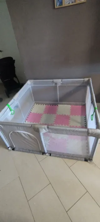 Parque infantil / corral para bebé 1,25 x 1,25 m