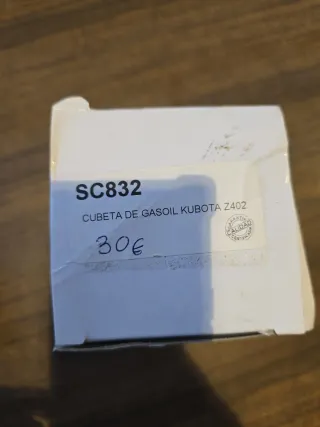 Caja Filtro Combustible AIXAM nueva