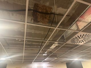 Perfilería para techo desmontable