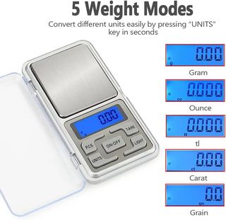 Mini Balanza Bascula de 0,1G a 500G Portable NUEVO