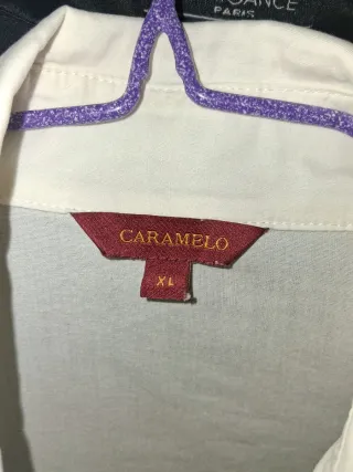 Camisa blanca CARAMELO