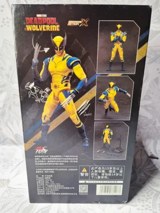 Figura Wolverine 1/10 ZD Toys Deadpool & Wolverine