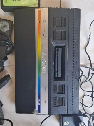 Consola Atari 2600 + Cartucho 32 en 1 completa 2 m