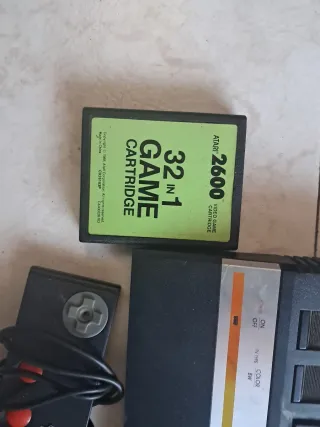 Consola Atari 2600 + Cartucho 32 en 1 completa 2 m
