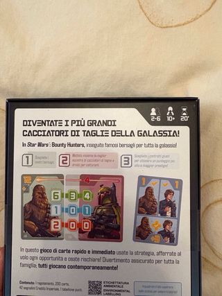 Star Wars Bounty Hunters Gioco da Tavolo
