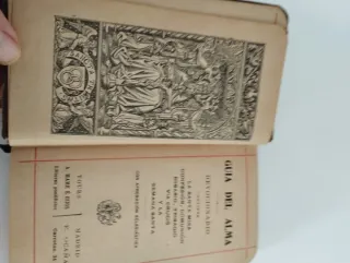 Libro antiguo religioso de 1911