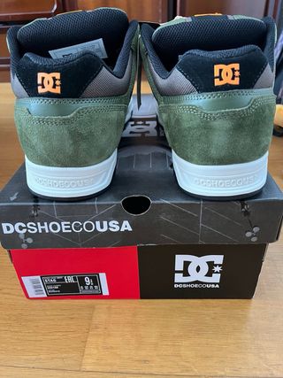 DC Shoes Stag Verde Naranja Talla 42.5