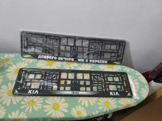 Soporte Matrícula Coche