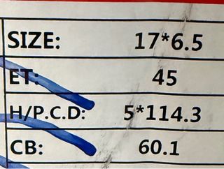 4 Llantas 17” Toyota Auris