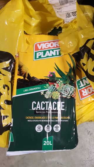 Terriccio Vigor Plants per Cactacee 20L