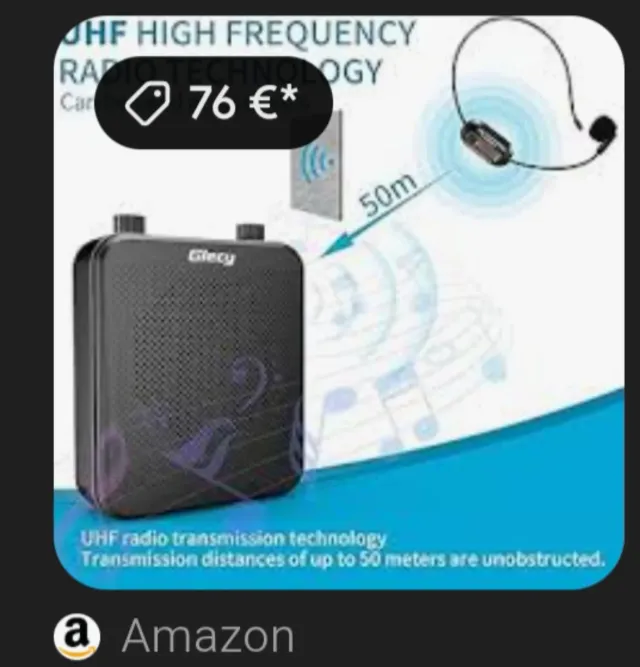 Sistema de megafonía profesional 30W NUEVO